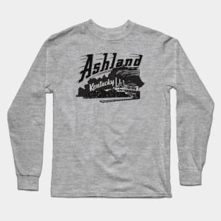 Vintage Ashland Kentucky Coal Tourism Long Sleeve T-Shirt